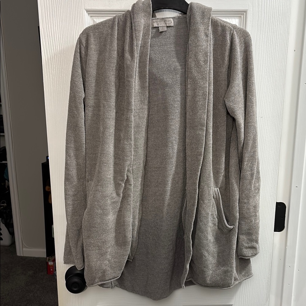 Barefoot Dreams Soft Gray Cardigan